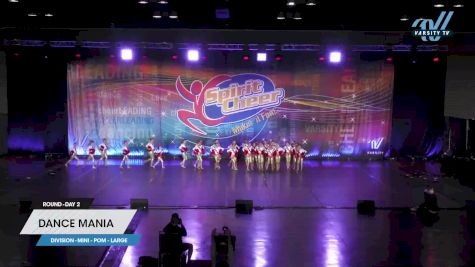 Dance Mania - Dance Mania Mini Pom Large [2024 Mini - Pom - Large Day 2] 2024 Spirit Cheer Dance Grand Nationals & Cheer Nationals