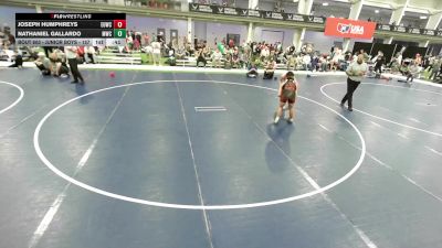 Junior Boys - 157 lbs Cons. Round 4 - Joseph Humphreys, Eastside United Wrestling Club vs Nathaniel Gallardo, Mustang Wrestling Club