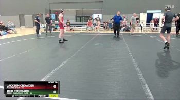 120 lbs Round 8 (10 Team) - Jackson Crowder, Machine Shed vs Reid Stoddard, Terps East Coast Elite