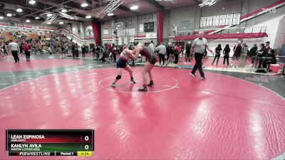 145 lbs Cons. Round 2 - Leah Espinosa, Adelanto vs Kahlyn Avila, Martin Luther King