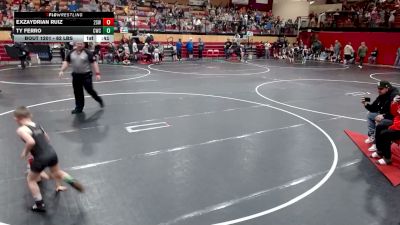 62 lbs Champ. Rd Of 32 - Ty Ferro, Cougar Wrestling Club vs Exzaydrian Ruiz, 208 Spartan WC