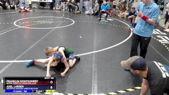 53 lbs Cons. Round 5 - Franklin Montgomery, Bethel Freestyle Wrestling Club vs Axel Larsen, Soldotna Whalers Wrestling Club