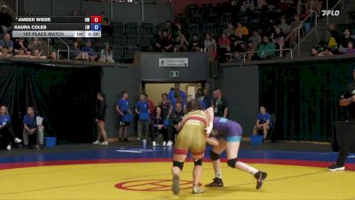 53kg 1st Place Match - Amber Wiebe, Cattown WC vs Kaura Coles, London-Western WC