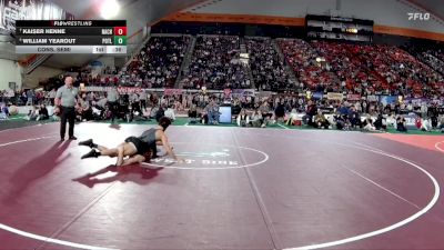 3A 157 lbs Cons. Semi - William Yearout, Potlatch vs Kaiser Henne, Nampa Christian