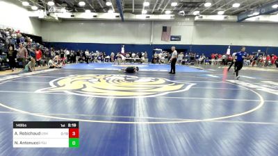 149 lbs Quarterfinal - Aidan Robichaud, Southern Maine vs Nick Antonucci, Plymouth