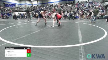 106 lbs Consolation - Landon Jay, Redskins Wrestling Club vs Aidan Lawson, Heritage Hall