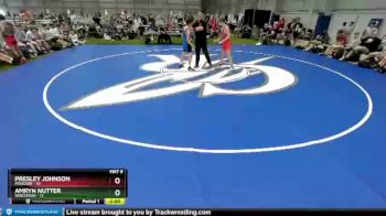 120 lbs Placement Matches (8 Team) - Presley Johnson, Missouri vs Amryn Nutter, Wisconsin