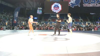 165 lbs Champ. Rd Of 128 - Aiden Bruce, Oklahoma vs Landen McDowell, Missouri