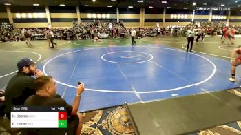 165 lbs Round Of 16 - Kristopher Castro, LAWC/Chaminade vs Brodrick Foster, Silverback WC