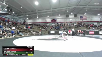 165 lbs Champ. Round 3 - Bryce Dauphin, Central Oklahoma vs Logan Farnell, Indianapolis