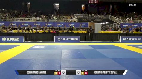 Sophia Charlotte Duvall vs Sofia Marie Ramirez 2026 Pan Kids Jiu-Jitsu IBJJF Championship