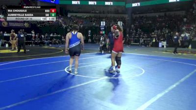 190 lbs Round Of 16 - Ria Chougule, Redondo Union (SS) vs Aubreyelle Baeza, San Dimas (SS)