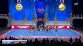 Brandon All-Stars - Crush [2026 L4.2 Senior Day 2] 2026 UCA & UDA All Star Nationals