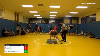 182 lbs Consolation - Gabe Jacobs, Unattached vs Sean Concepcion, Somerset Academy High School Pembroke Pines, FL