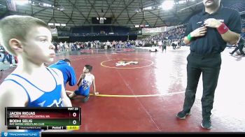 71 lbs Semifinal - Bodhi Selig, Mat Demon Wrestling Club vs Jacen Riojas, Victory Wrestling-Central WA