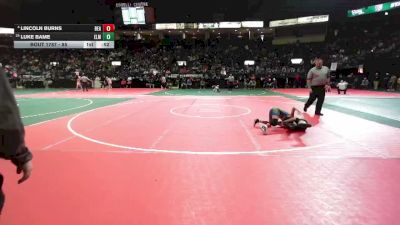 85 lbs Cons. Round 4 - Lincoln Burns, BEASTA vs Luke Bame, ELM3