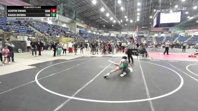 120 lbs Round Of 16 - Austin Engel, Adams Central vs Kaius Rivera, Team Montana