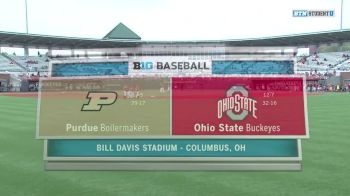 Purdue at Ohio State | 2018 Big Ten Baseball Game #2