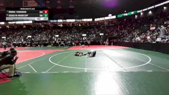 70 lbs Cons. Round 1 - Josilyn Wisecup, DAB1 vs Emma Yanders, BLM1