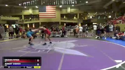 220 lbs Cons. Round 4 - Draven Pipkin, KS vs Robert Sabado, NM