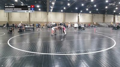 138 lbs Final - Shai Sabag, Spartan RTC @LHP vs Leonardo Mendoza, Stings