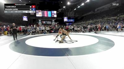 215 lbs Cons. Sub-rd Of 64 - Brody Brandt, NE vs Dominic Burke, RI