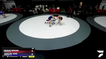 155 lbs Placement Matches (16 Team) - Natalie Vergara, SJWA-FR vs Angelina Jiang, SCVWA-FR