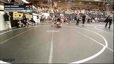 64-67 lbs Rr Rnd 2 - Colton Tecumseh, Mojo Grappling Academy vs Rivers Tahdooahnippah, Elgin Wrestling