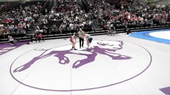 6A 144 lbs Quarterfinal - Cohen Mortensen, American Fork vs Kass Huntsman, Layton