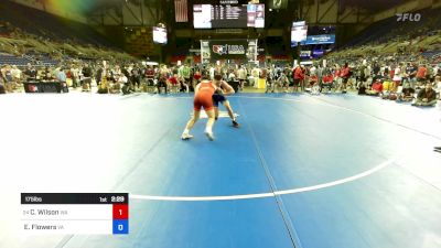 175 lbs Cons 16 #2 - Caden Wilson, WA vs Ethan Flowers, VA