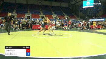 152 lbs Rnd Of 16 - Tiffani Baublitz, Pennsylvania vs Shannon Workinger, Washington