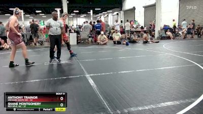 210 lbs Round 3 (6 Team) - Shane Montgomery, Red Devil WC vs Anthony Trainor, Orchard South WC