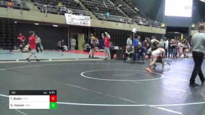 125 lbs Consi Of 4 - Tristyn Bodie, Honesdale, PA vs Sam Hoover, York, PA