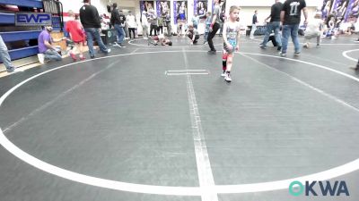 46 lbs Round Of 16 - Easton Hans, Lions Wrestling Academy vs Conner Hayes, Weatherford Youth Wrestling