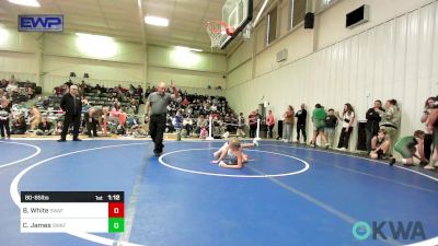 80-85 lbs Rr Rnd 2 - Bristol White, Spartan Wrestling Fort Smith vs Cambri James, Spartan Wrestling Fort Smith