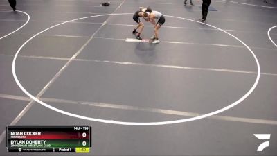 110 lbs Cons. Round 2 - Noah Cocker, Minnesota vs Dylan Doherty, Zimmerman Wrestling Club