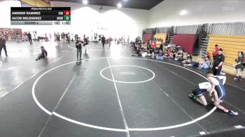 144 lbs Round 4 - Andrew Ramirez, Fifth Sun Wc vs Jacob Melendrez, Downey High School Wrestling