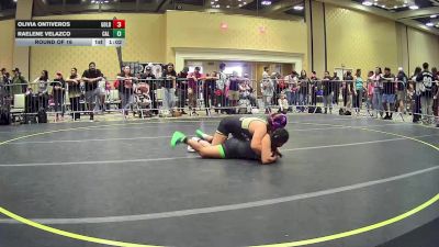 Round Of 16 - Olivia Ontiveros, Gold Rush Wr Ac vs Raelene Velazco, Cal Grapplers