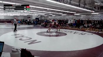125 lbs Semifinal - Aiden Slama, UW - La Crosse vs Cole Gentsch, UW - La Crosse