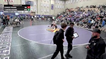 132 lbs Champ. Round 2 - Carter Hughes, Blackman vs Connor Frazier, Montgomery Bell Aca.