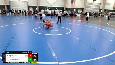 133 lbs Champ. Round 3 - Jimmizan Redhorse, Adams State vs Brandon Bigler, Colorado State University - Pueblo