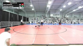 56 lbs Rr Rnd 2 - Jack Thornton, Ragin Raisins Fredonia ES vs Brantley Dalton, Team Barracuda Elem