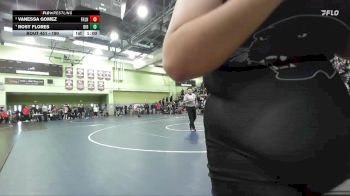 190 lbs Cons. Semi - Rosy Flores, BIRMINGHAM vs Vanessa Gomez, FRANKLIN