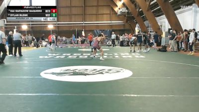 119 lbs Round Of 16 - Kai Napadow Baquero, Metrowest United vs Dylan Blenk, Westhampton Beach