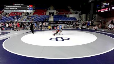 175 lbs Cons. Sub-rd Of 16 - Joshua Henderson, OK vs Jake Rheaume, GA