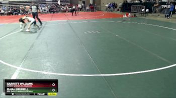 80 lbs Quarterfinal - Garrett Williams, Summit Wrestling Academy vs Isaiah Brunell, UNC (United North Central)
