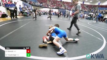 70 lbs Quarterfinal - Grayson Penrod, Little Axe Takedown Club vs Daxton Trowbridge, Piedmont