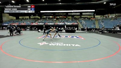 103 lbs Cons. Round 4 - Alexsys Jacquez, Saint Mary vs Destiny Jones, Saint Mary