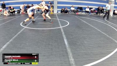 130 lbs Round 2 (8 Team) - Tanner Packard, CTWHALE vs Frankie Rella, BTWC