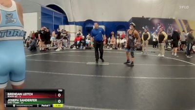 150 lbs Round 6 (8 Team) - Mitch Tetreault, Ohio Storm vs Zisimos Giatis, Rogue WC